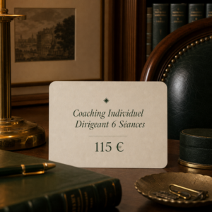 Coaching Individuel Dirigeant 6 Séances