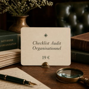 Checklist Audit Organisationnel