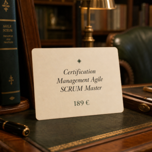 Certification Management Agile SCRUM Master