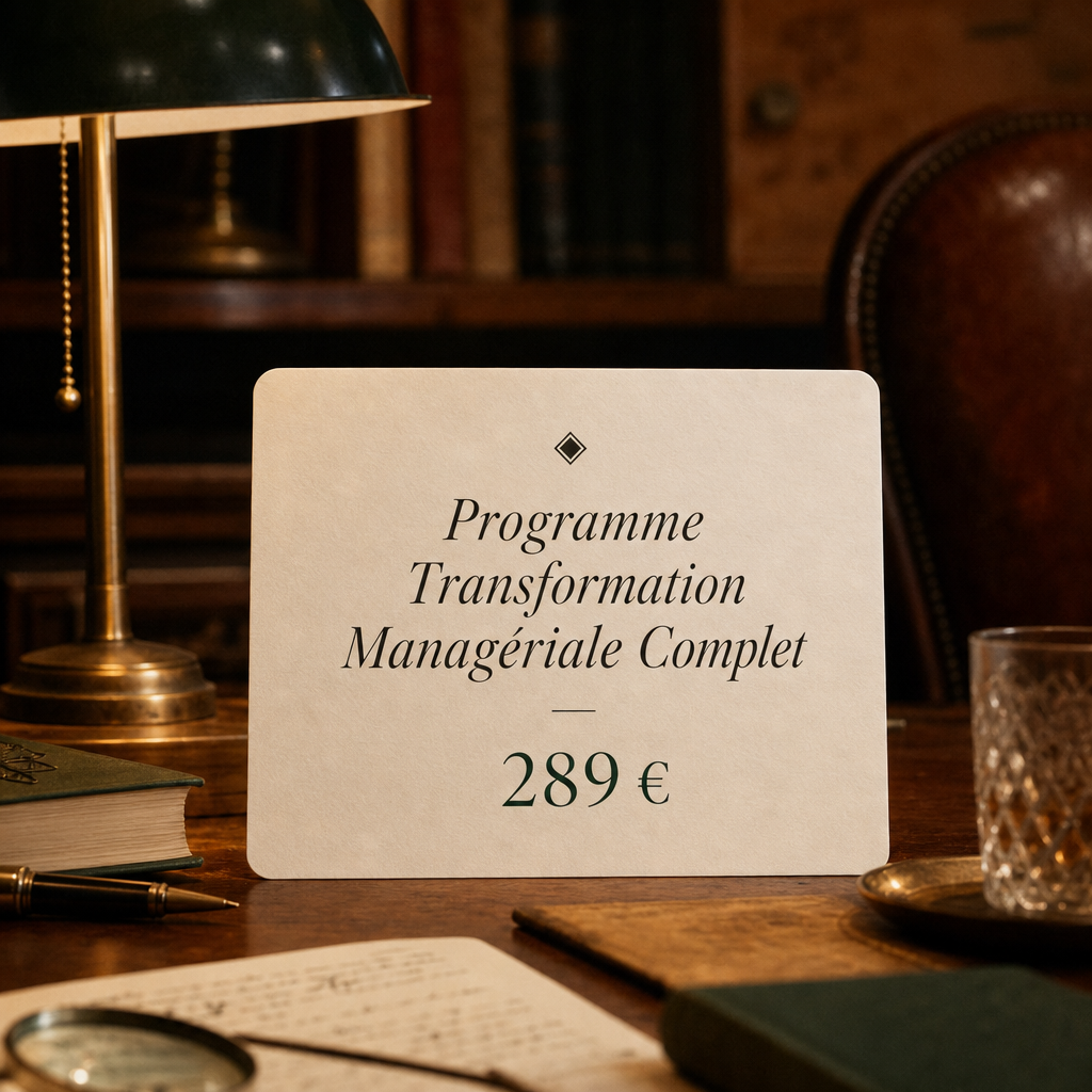 Programme Transformation Managériale Complet