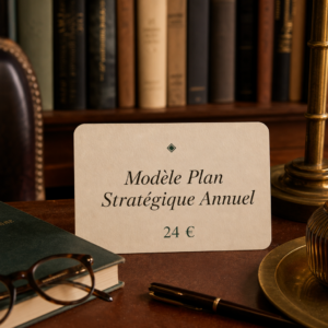 Modèle Plan Stratégique Annuel