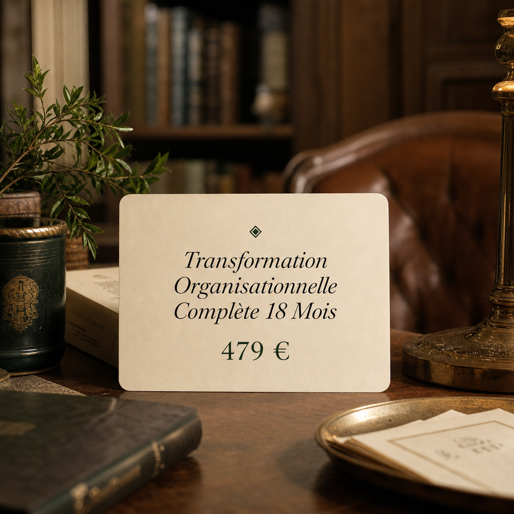 Transformation Organisationnelle Complète 18 Mois
