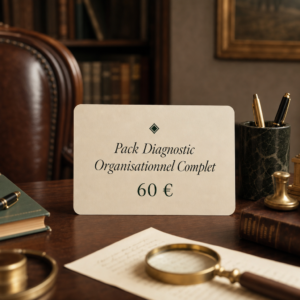 Pack Diagnostic Organisationnel Complet
